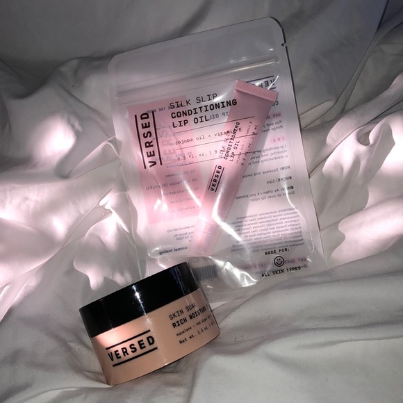 Sephora Other - Versed Skin Soak Cream & Lip Oil Duo